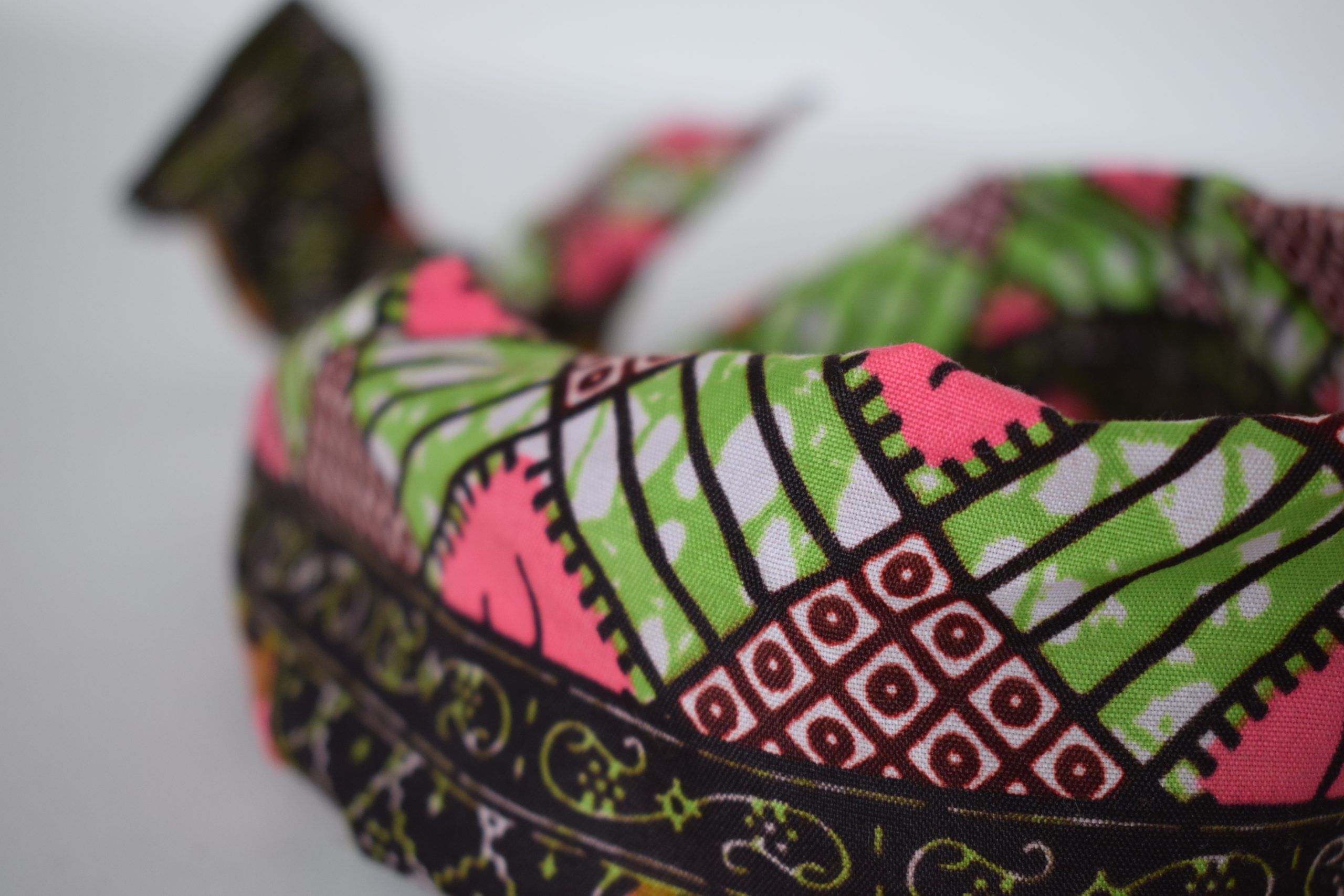 Bandeau Vert Marron Rose – Image 3