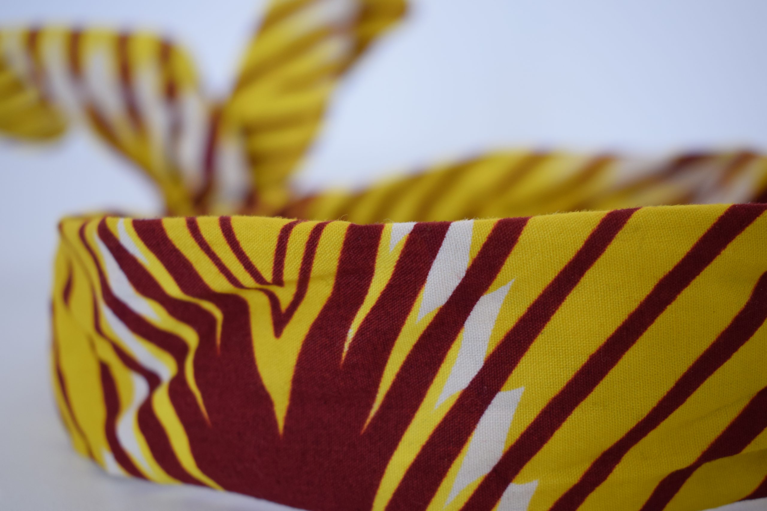 Bandeau Jaune Rouge foncé – Image 3