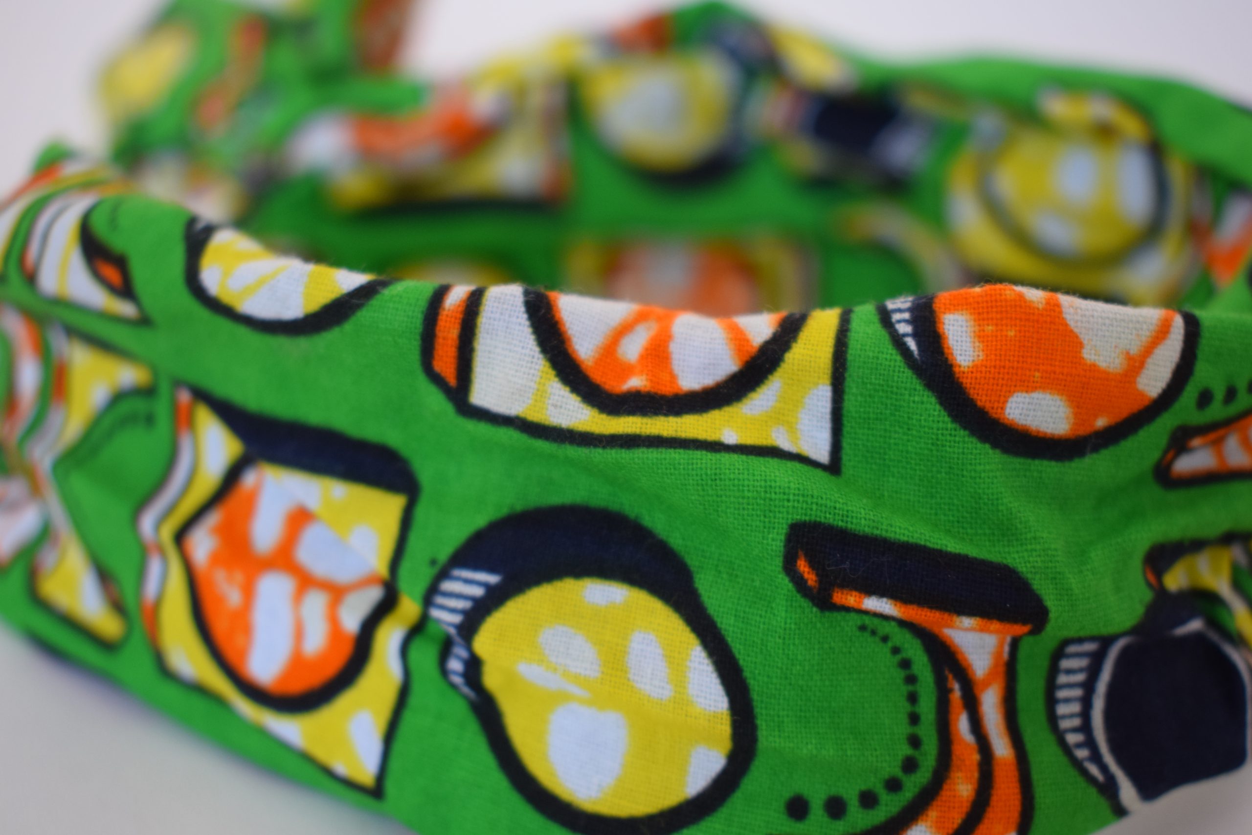 Bandeau Vert Jaune Orange – Image 3
