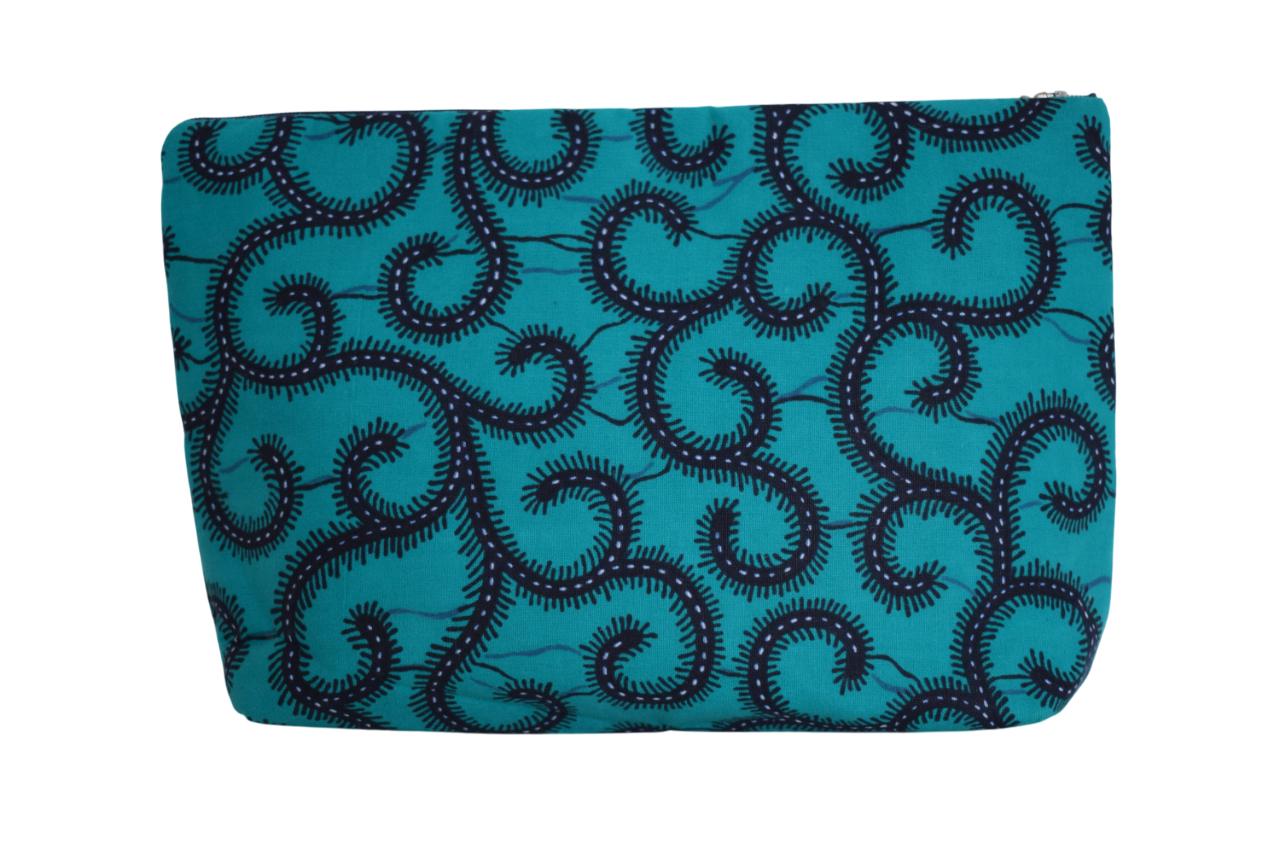 Pochette Turquoise Noir – Image 2