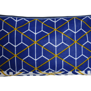 Pochette Graphique Bleu Blanc
