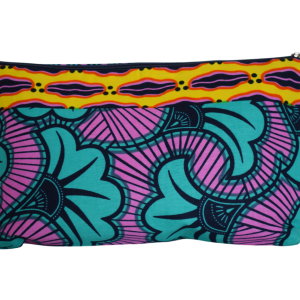 Pochette Fleurs de mariage Turquoise Rose