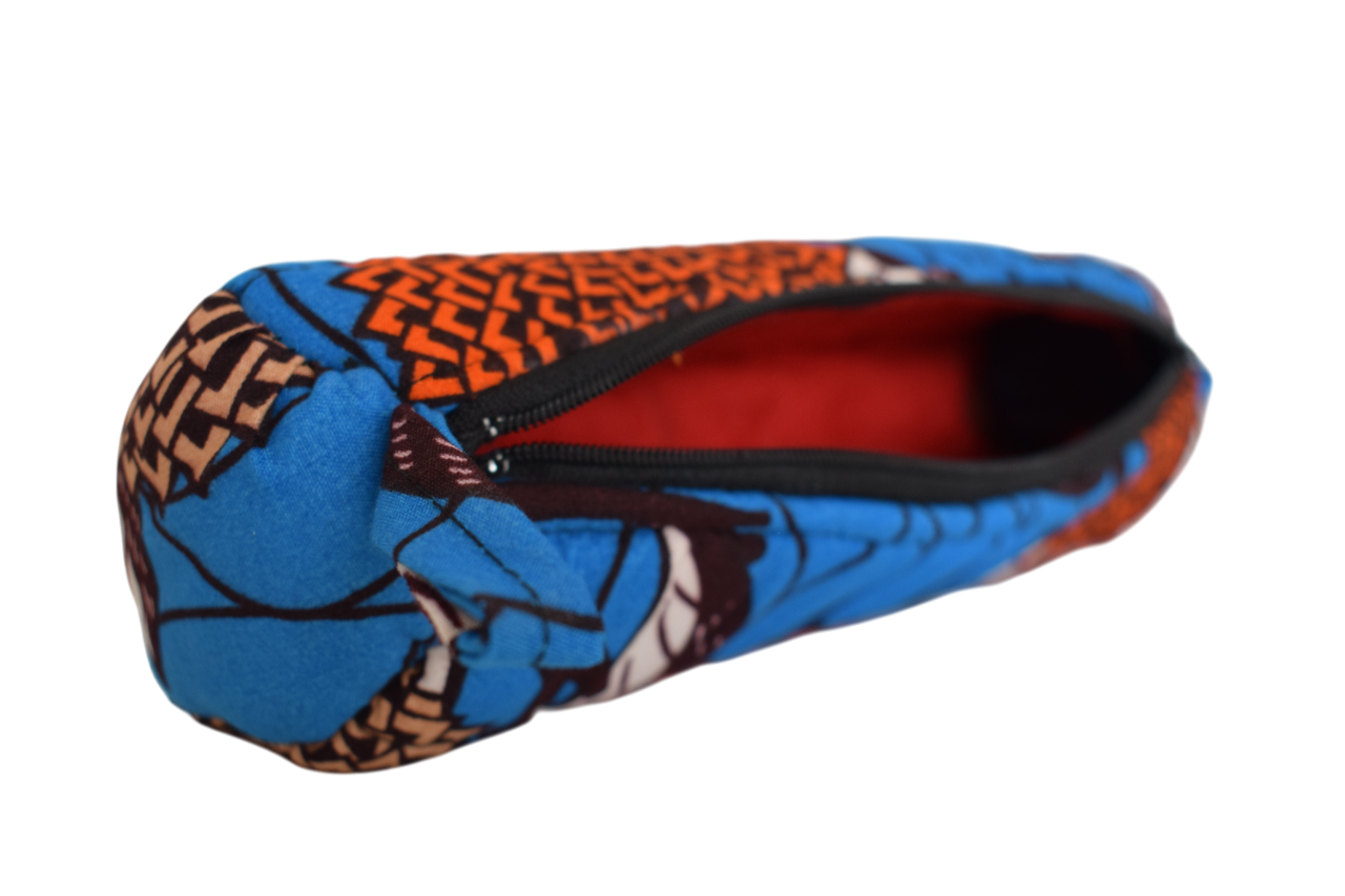 Trousse Plante Bleu Orange Marron – Image 3