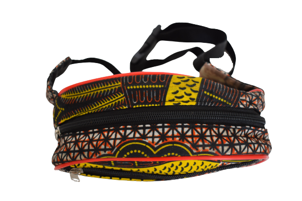 Sac banane Ovale Rouge Jaune – Image 3