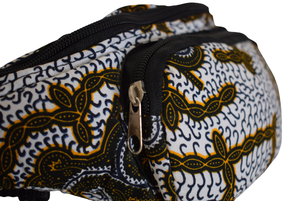 Sac banane Blanc Jaune – Image 3