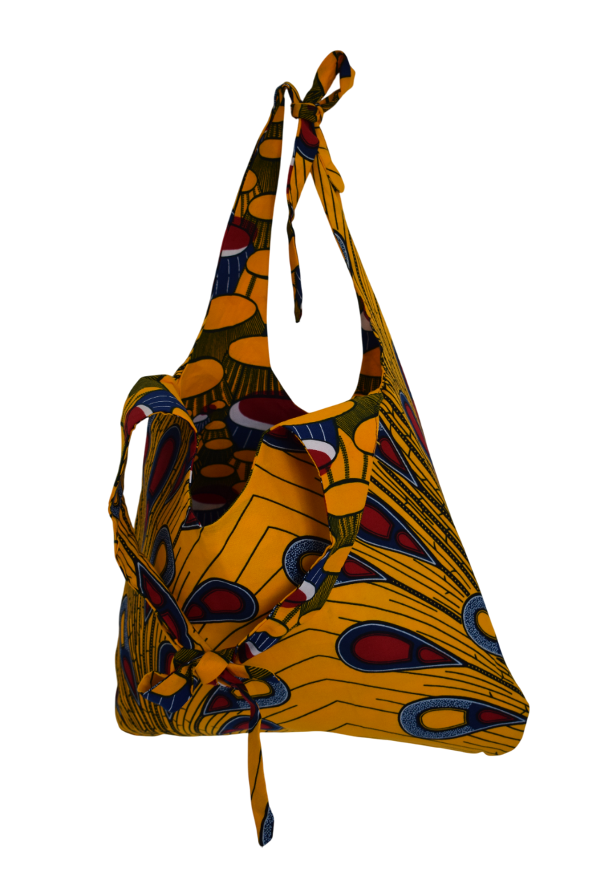 Sac réversible Plumes de paon, Tam-tam – Image 3