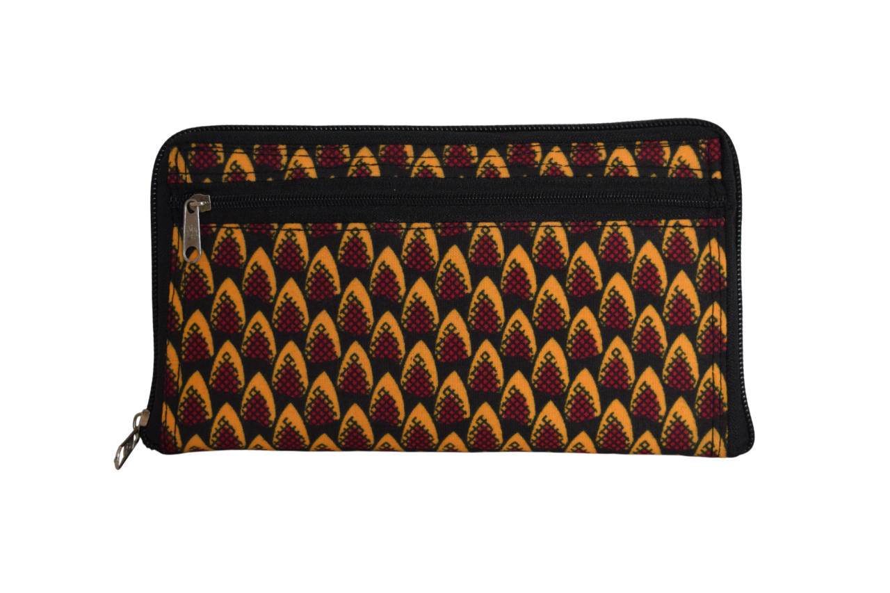 Tote bag pliable Écailles de poisson Orange – Image 6