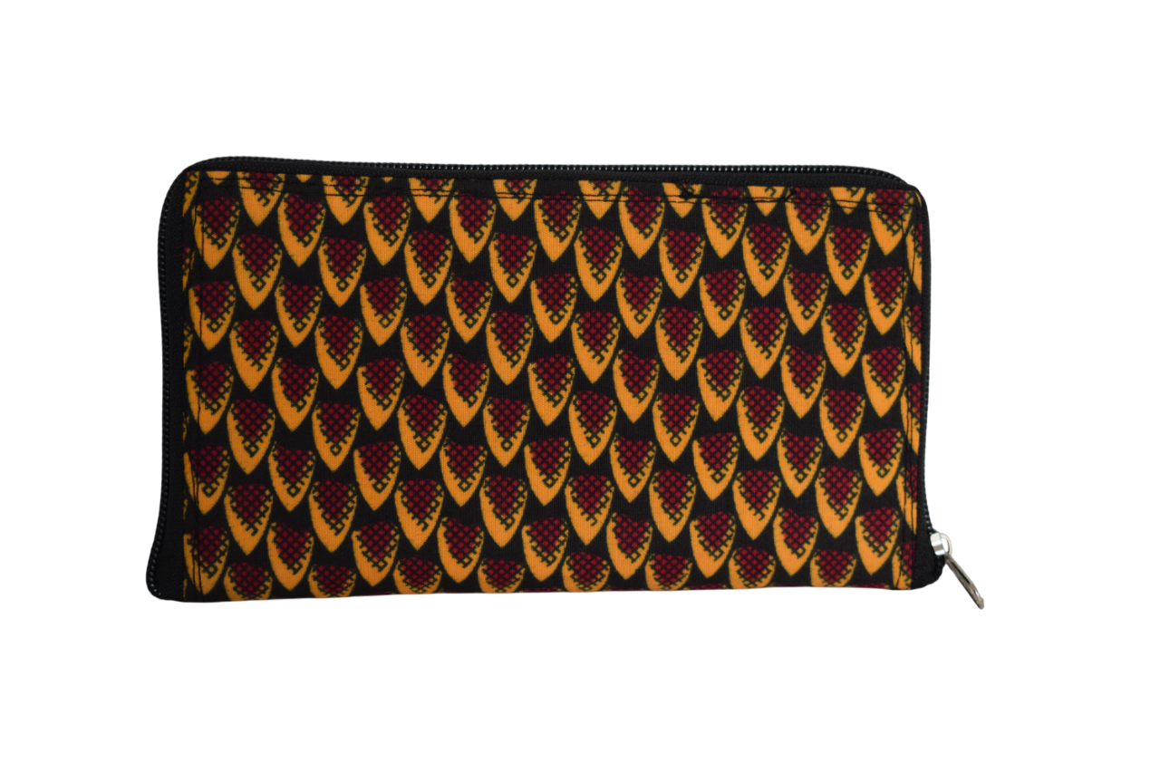 Tote bag pliable Écailles de poisson Orange – Image 5