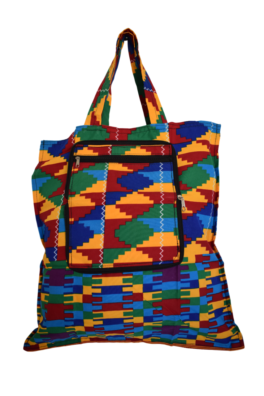 Tote bag pliable Losanges Multicolore