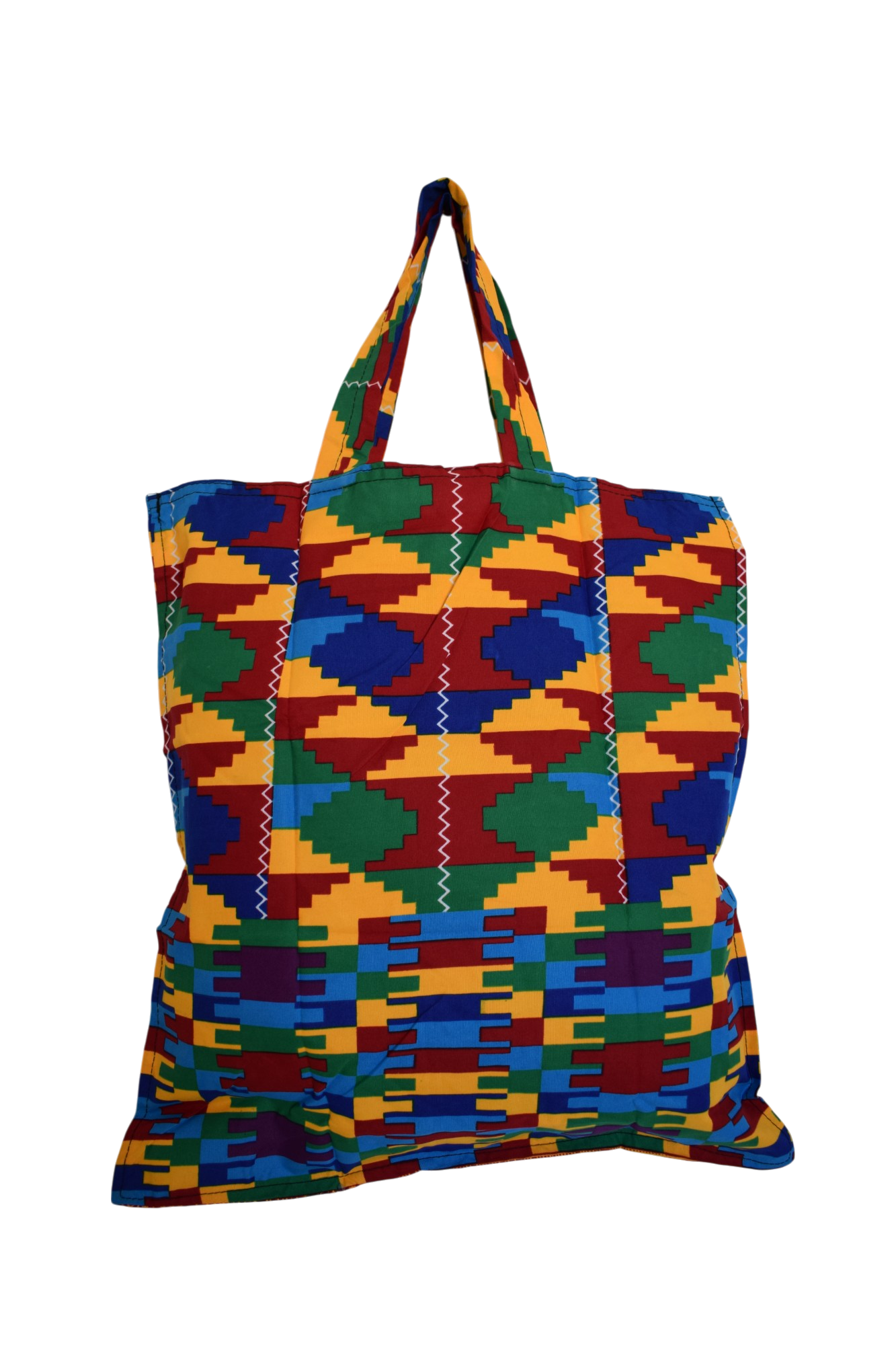 Tote bag pliable Losanges Multicolore – Image 2