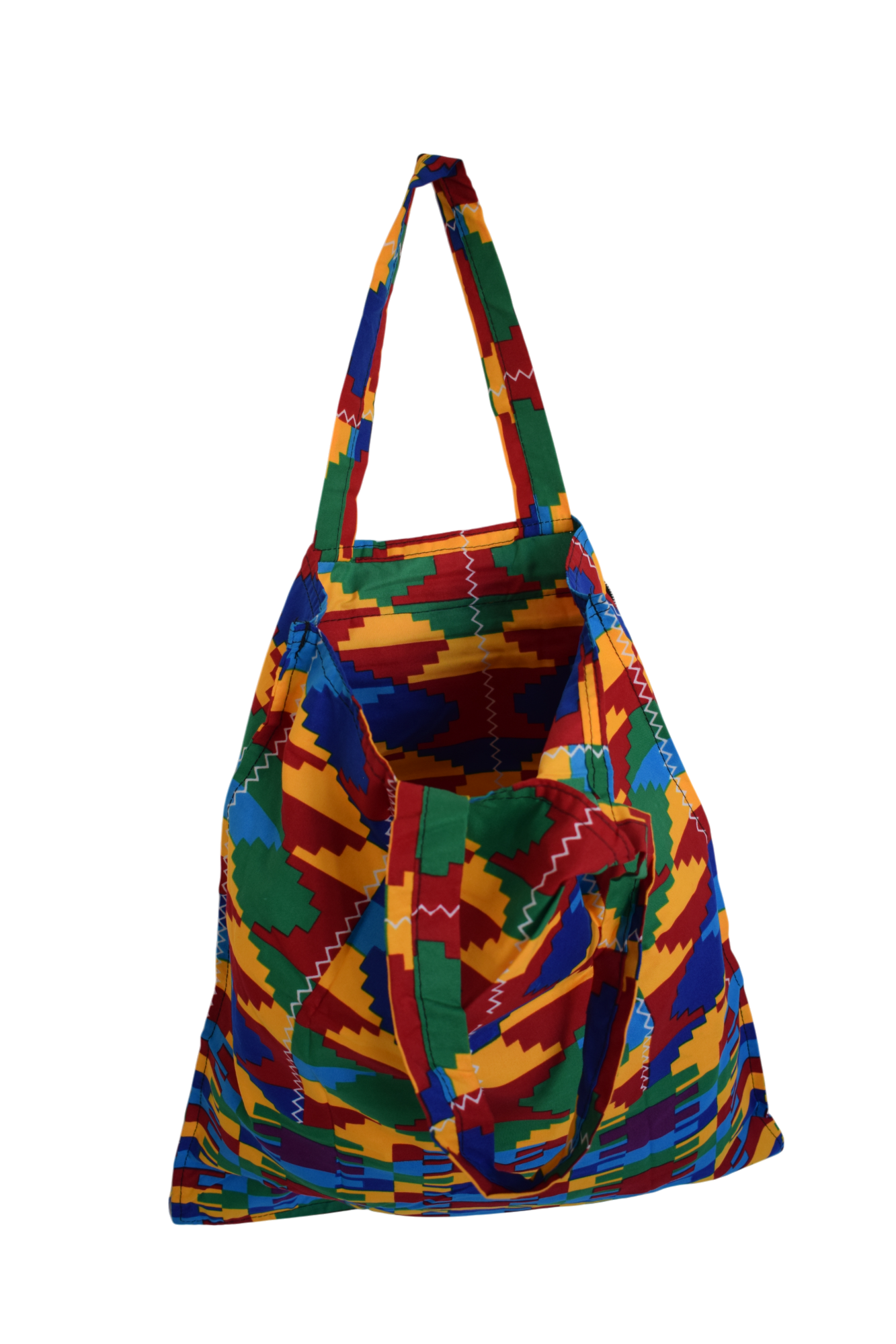 Tote bag pliable Losanges Multicolore – Image 3