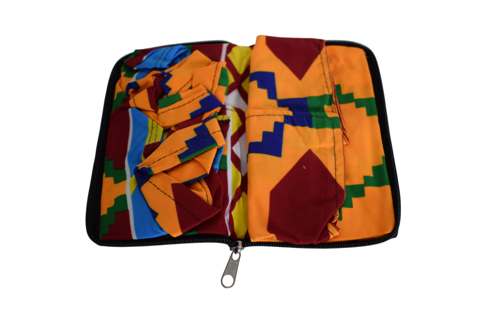 Tote bag pliable Orange Rouge Jaune – Image 4