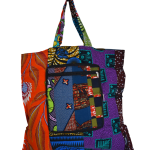 Tote bag pliable Patchwork
