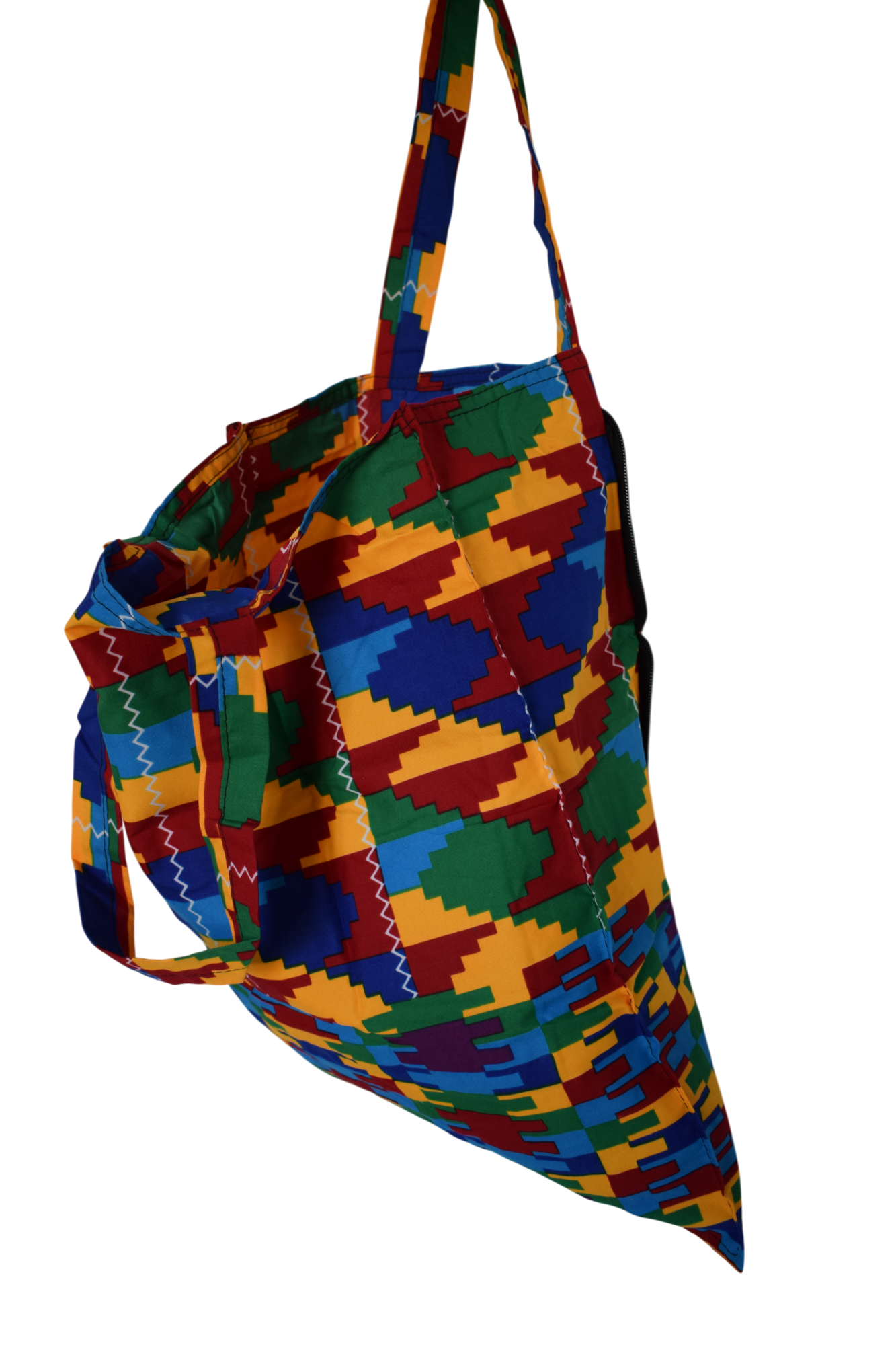 Tote bag pliable Clips Losanges Multicolore – Image 2