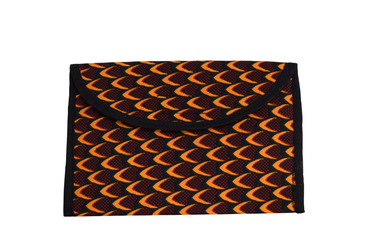 Porte-monnaie Écailles de poisson Orange