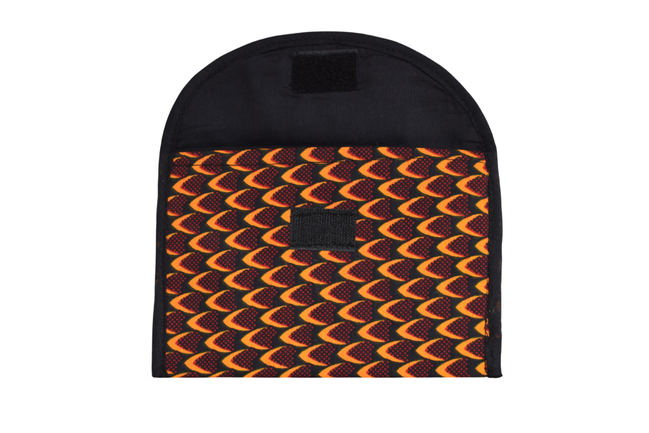 Porte-monnaie Écailles de poisson Orange – Image 3