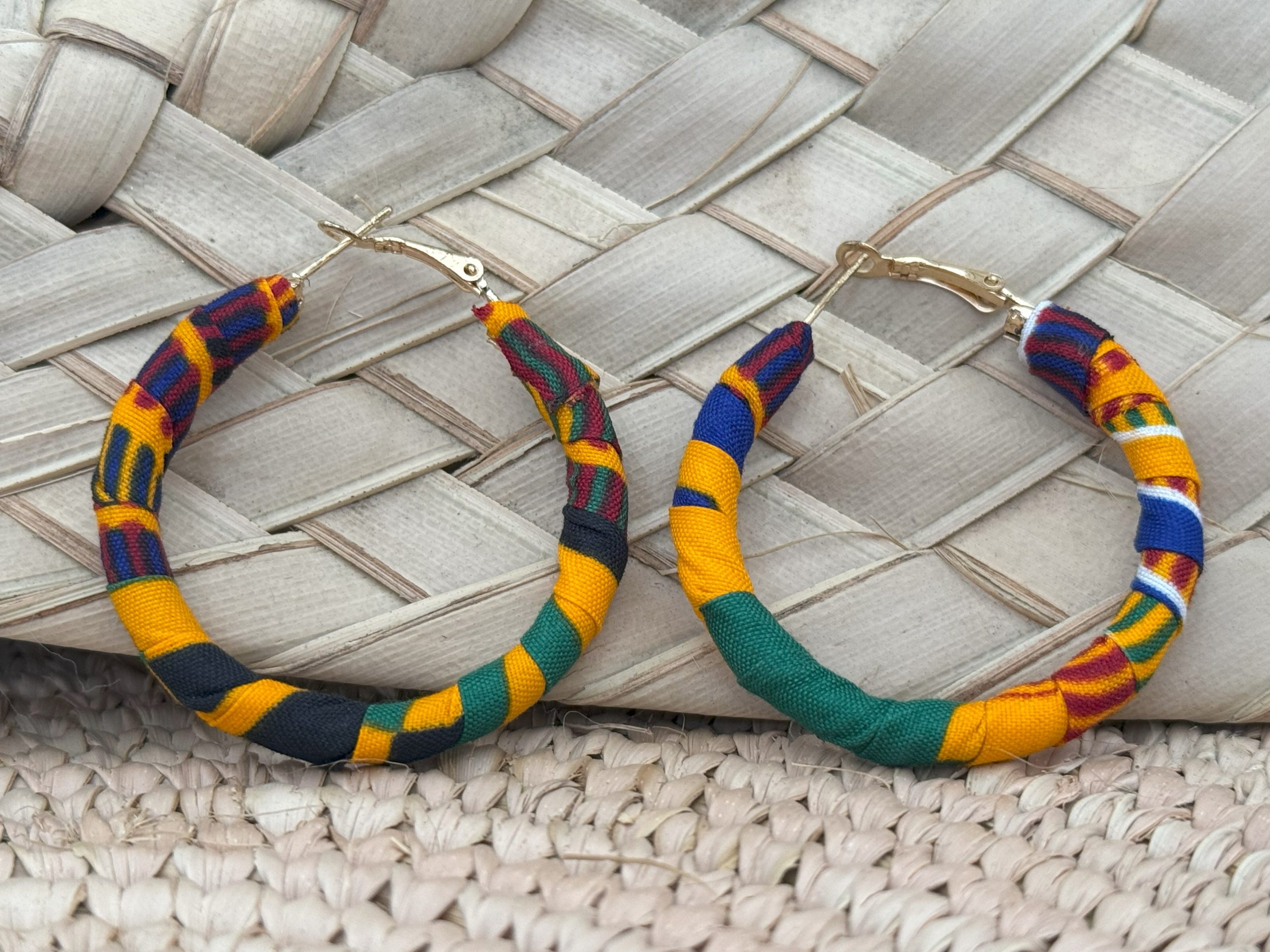 Ensemble collier boucles d’oreilles Ghanéen – Image 3