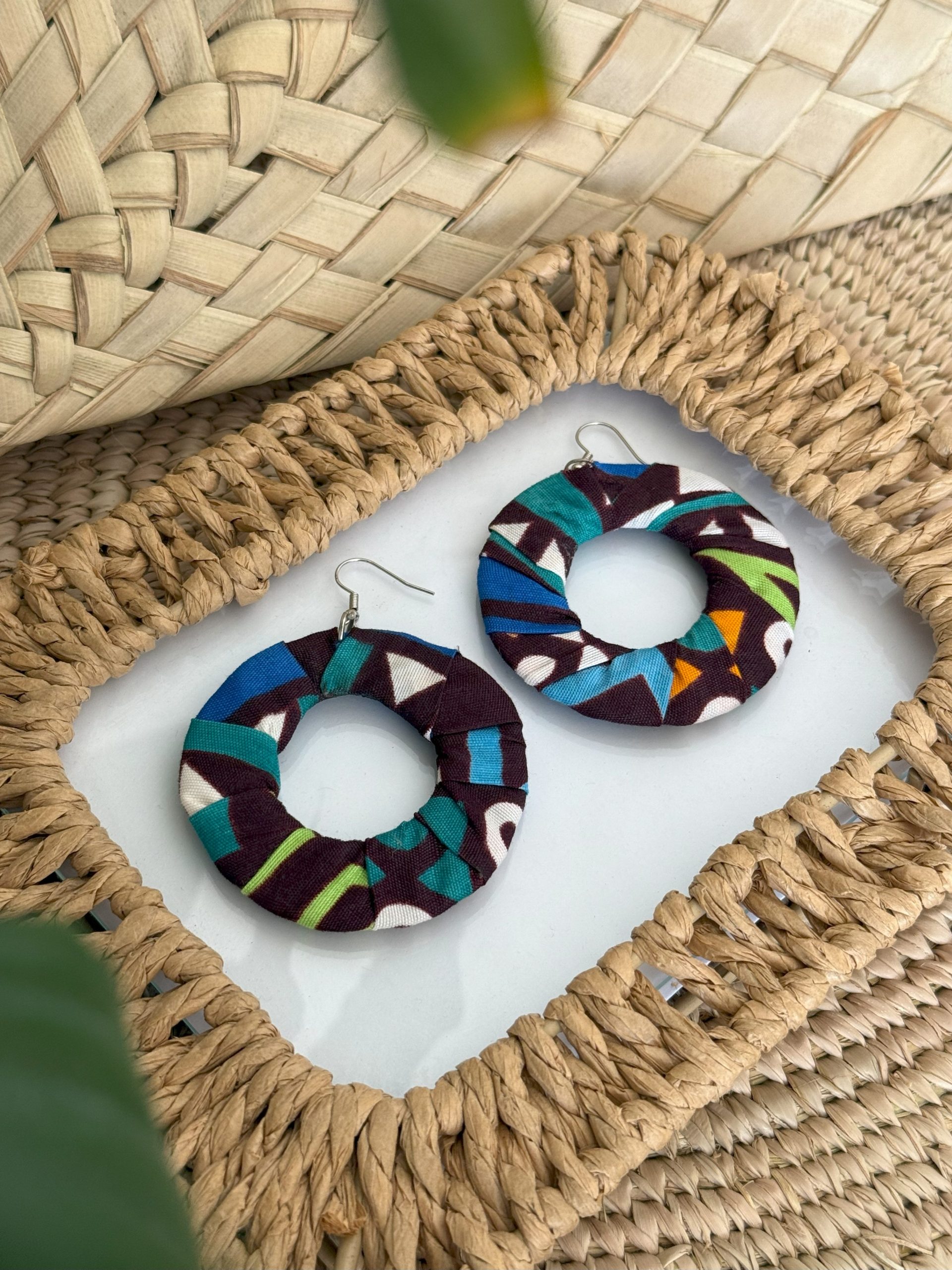 Ensemble serre-tête, bracelet et boucles d’oreilles Multicolore – Image 3