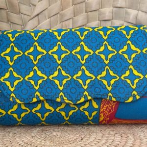 Pochette à main Bleu Jaune Plus
