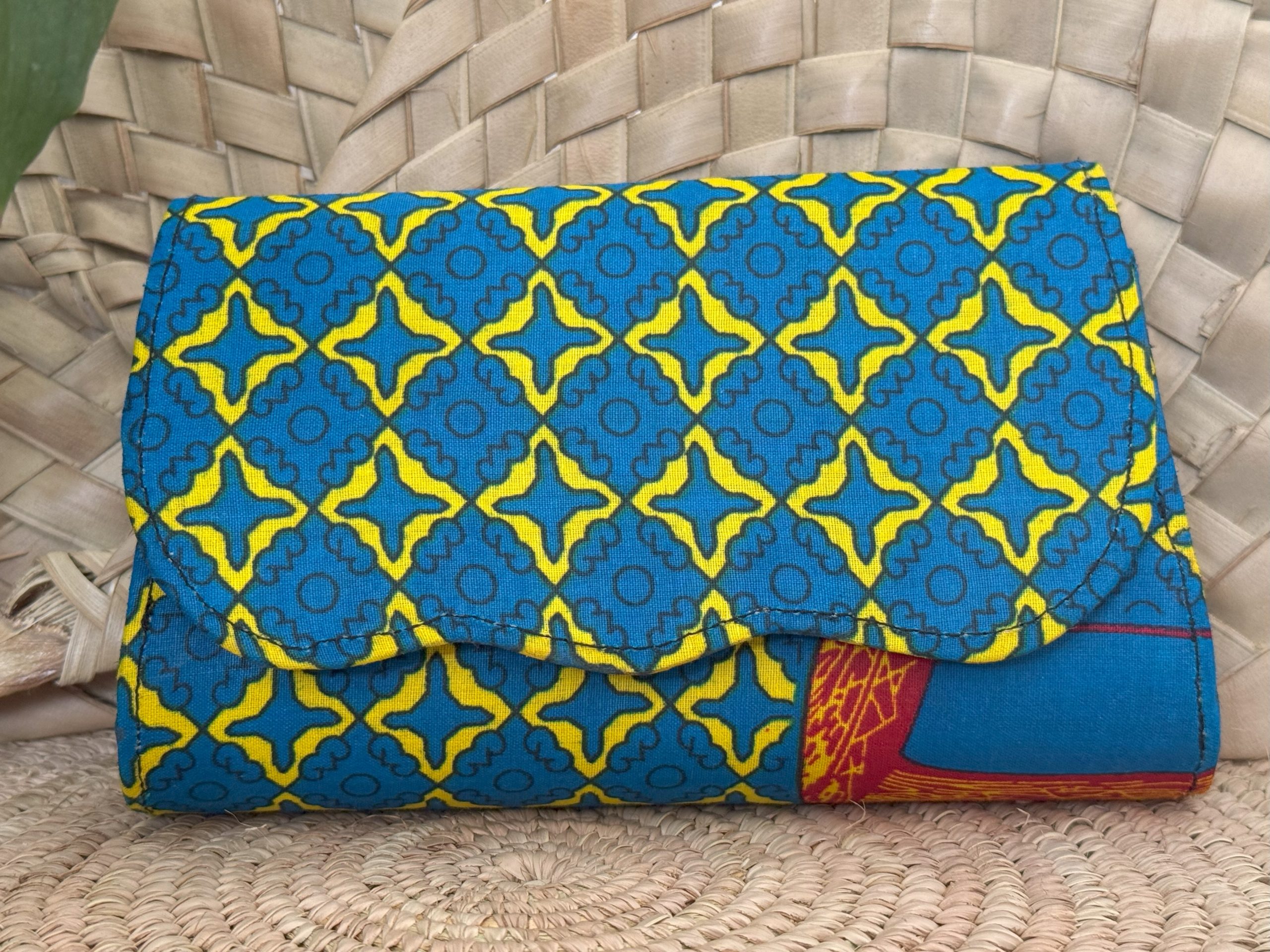 Pochette à main Bleu Jaune Plus