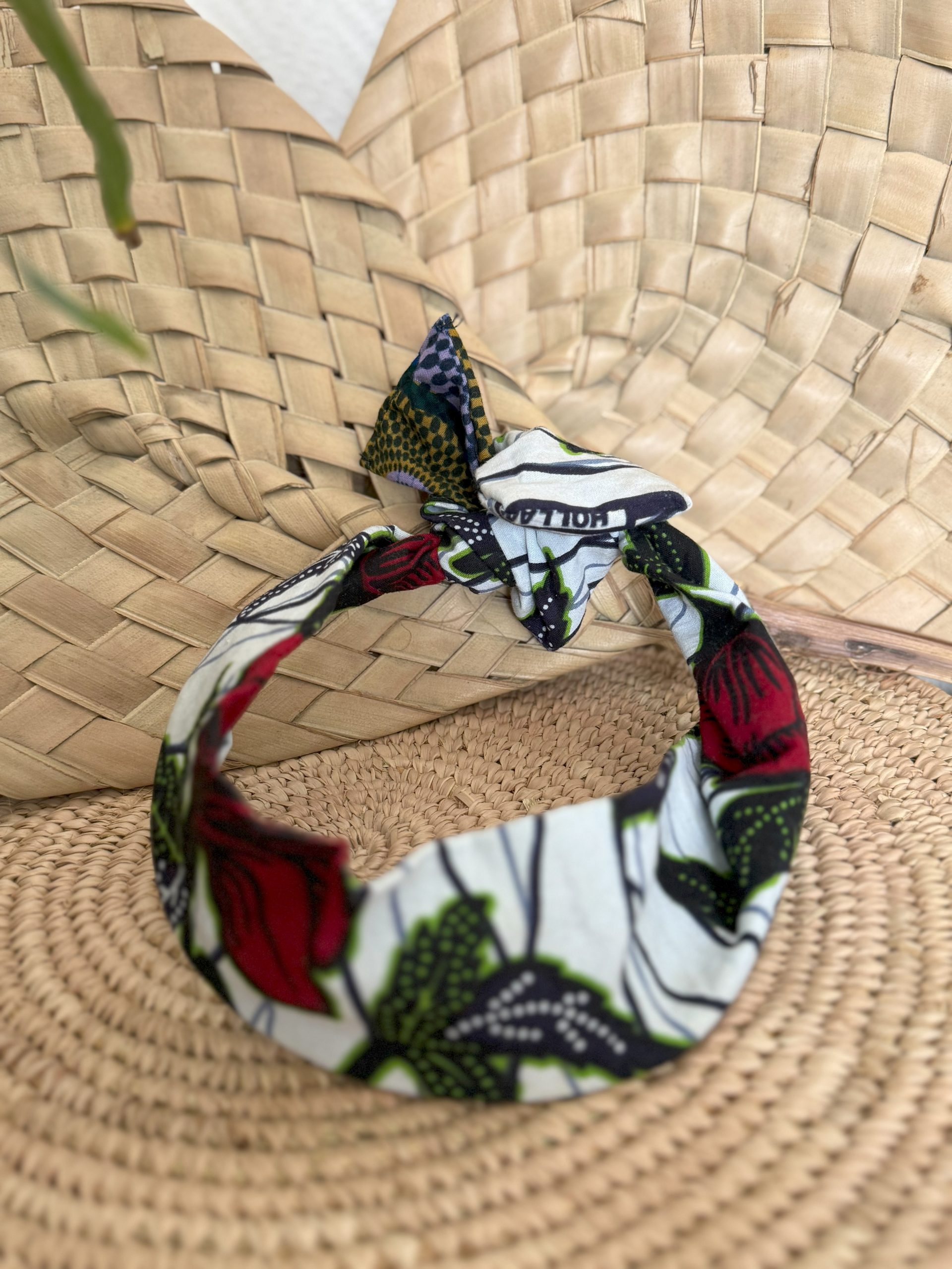 Bandeau Fleur rouge