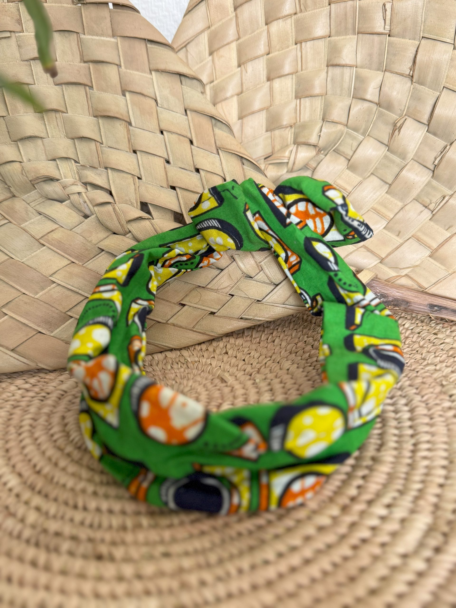Bandeau Vert Jaune Orange