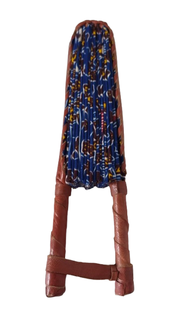 Éventail Floral Bleu Jauen Bordeaux – Image 4