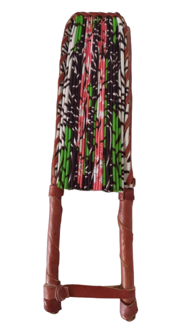 Éventail Rose Marron Vert – Image 3