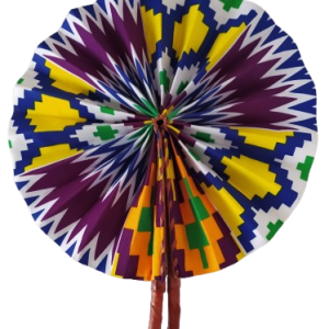 Éventail Pensée Violet Vert Jaune