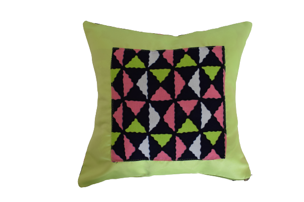 Housse de coussin 2 faces Vert