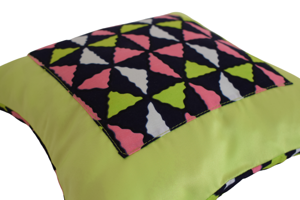 Housse de coussin 2 faces Vert – Image 2
