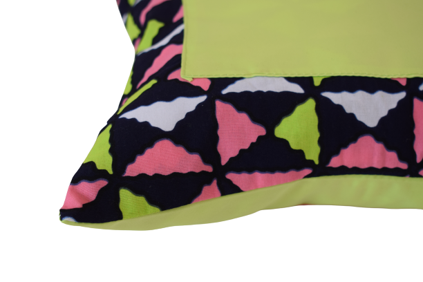 Housse de coussin 2 faces Vert – Image 3