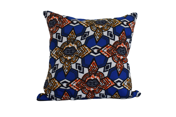 Housse de coussin Géométrique Bleu