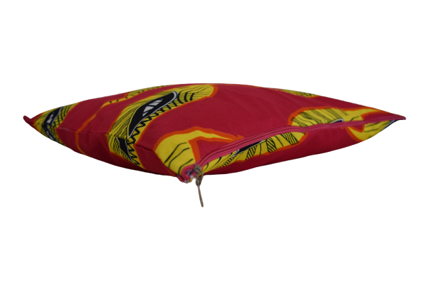 Housse de coussin Framboise Yeux Jaune – Image 2
