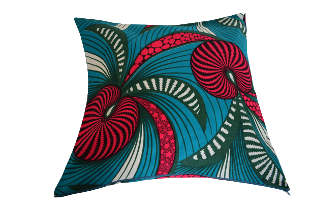 Housse de coussin Vert Framboise