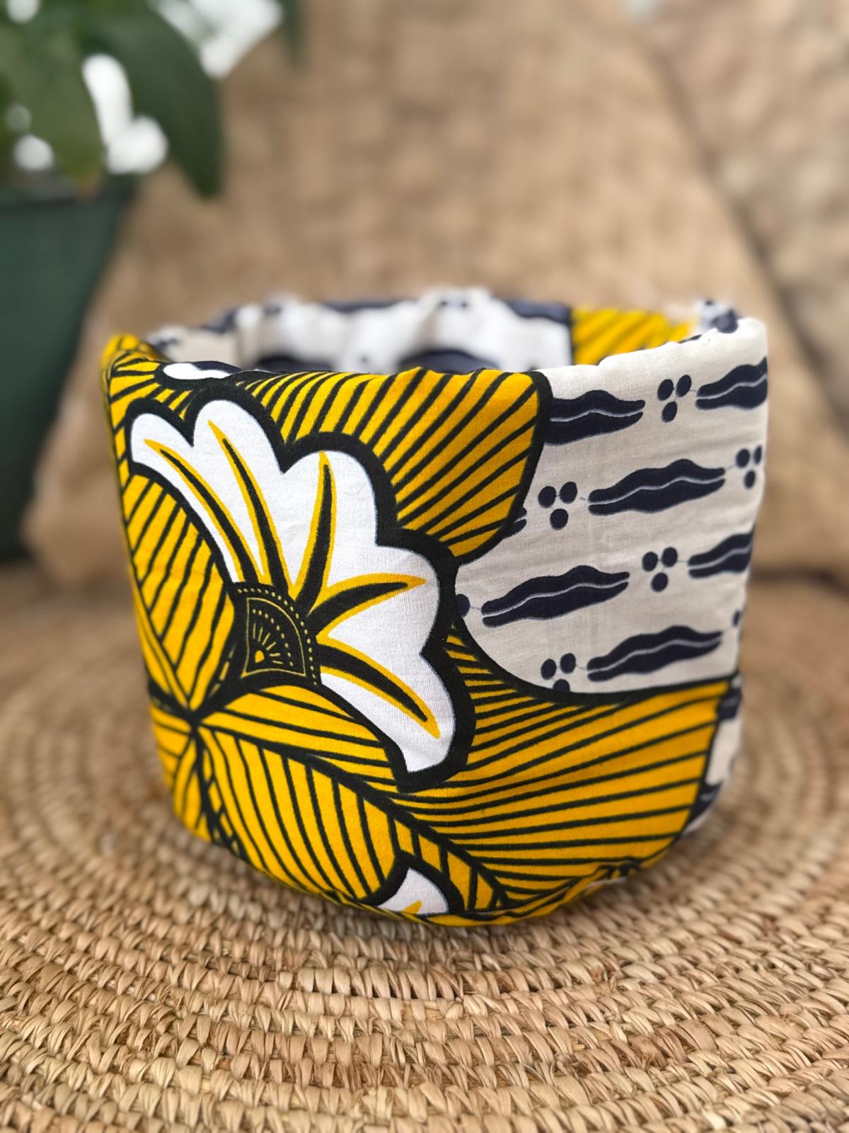 Vide-poche Fleurs de mariage Jaune