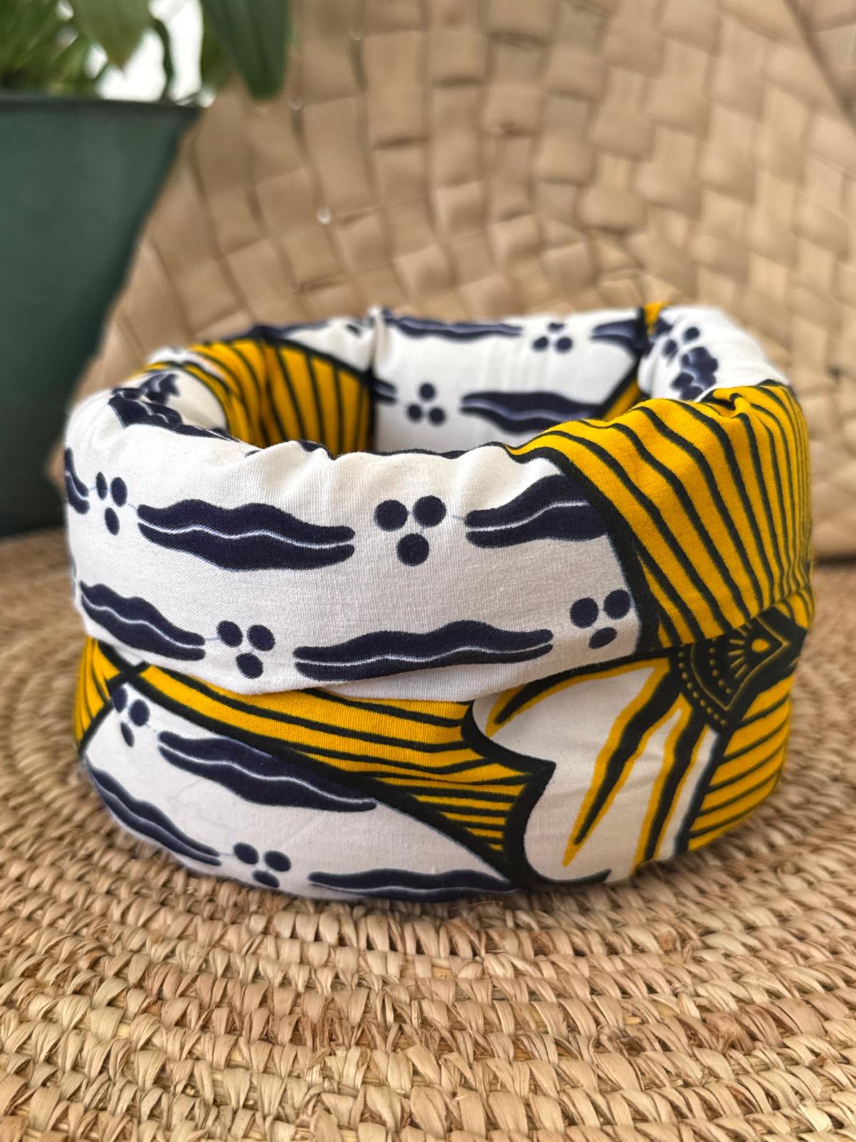 Vide-poche Fleurs de mariage Jaune – Image 4
