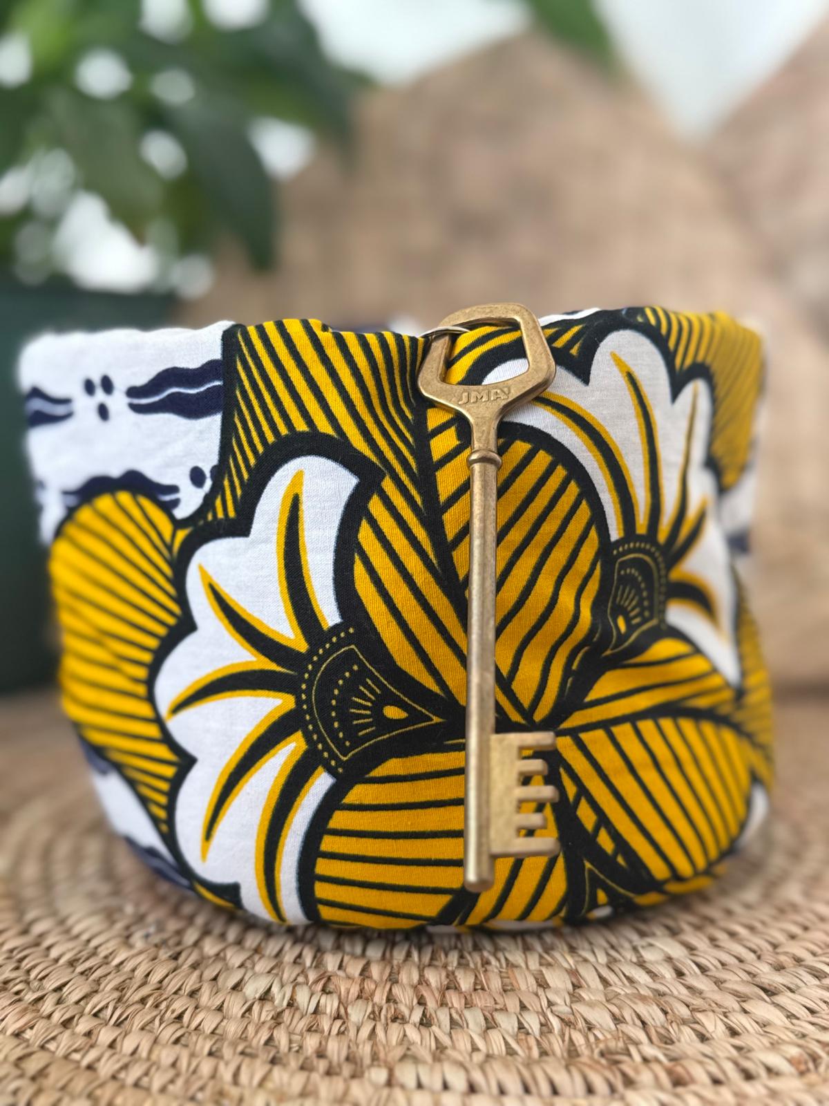 Vide-poche Fleurs de mariage Jaune – Image 5